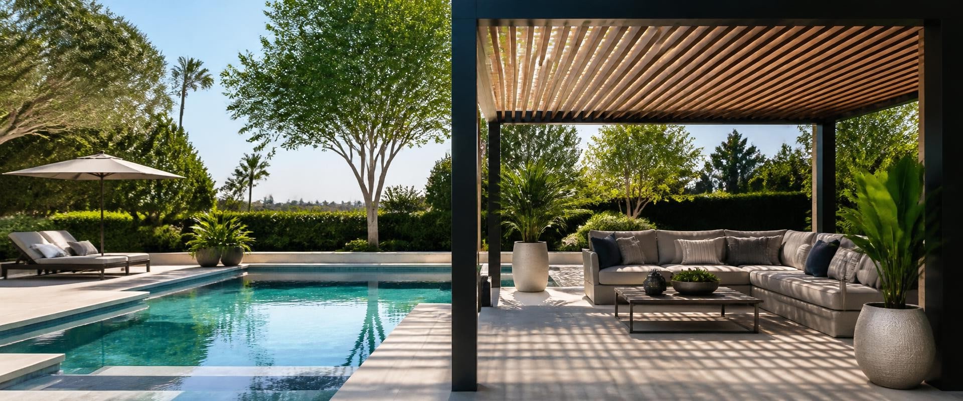 Enhancing Your Poolside Experience with Shaded Areas