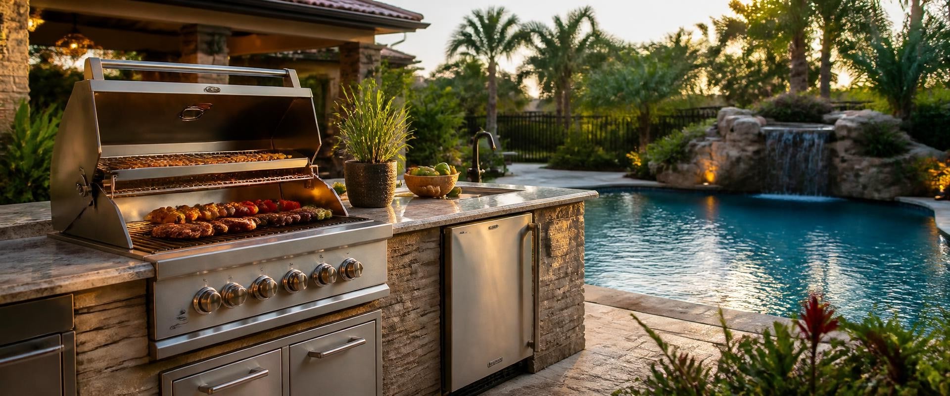 Enhancing Your Outdoor Experience: Outdoor Kitchens Near the Pool